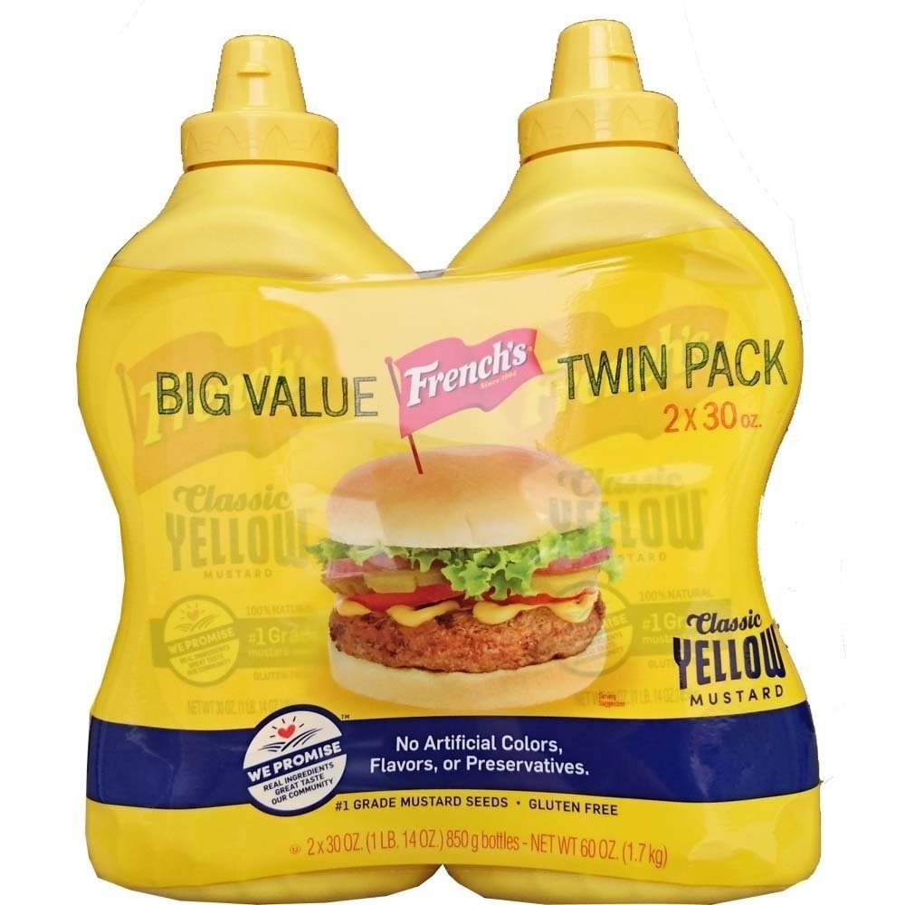 French's Classic Yellow Mustard - 2/30 Ounce