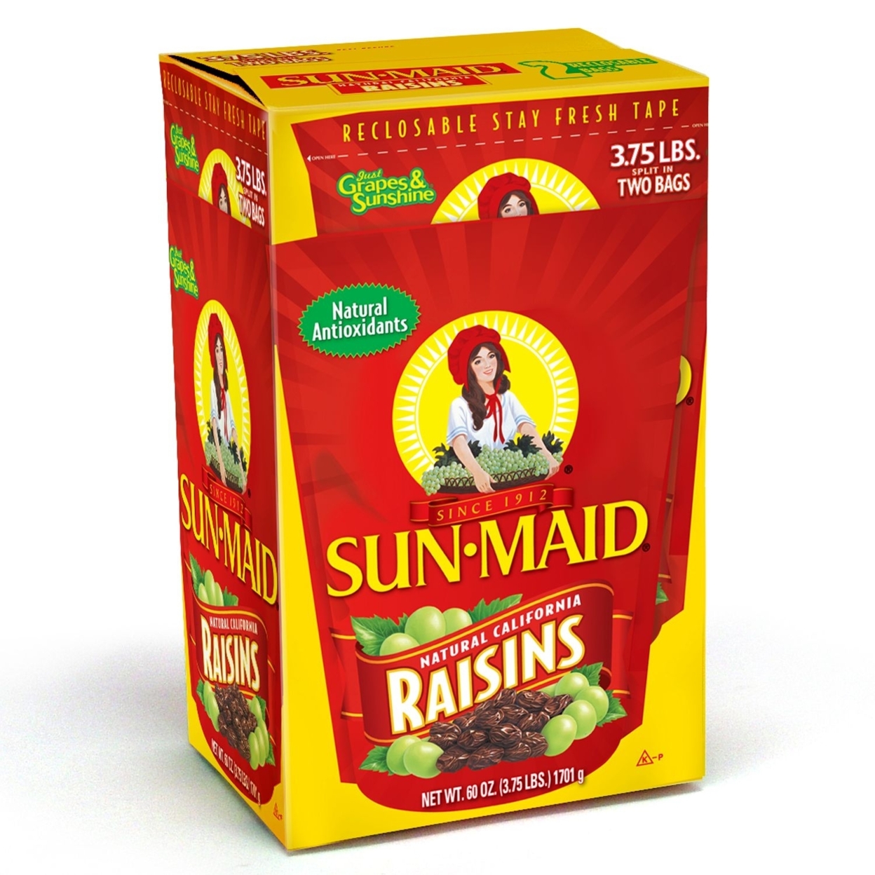 Sun-Maid Raisins - 30 Ounce - 2 Count