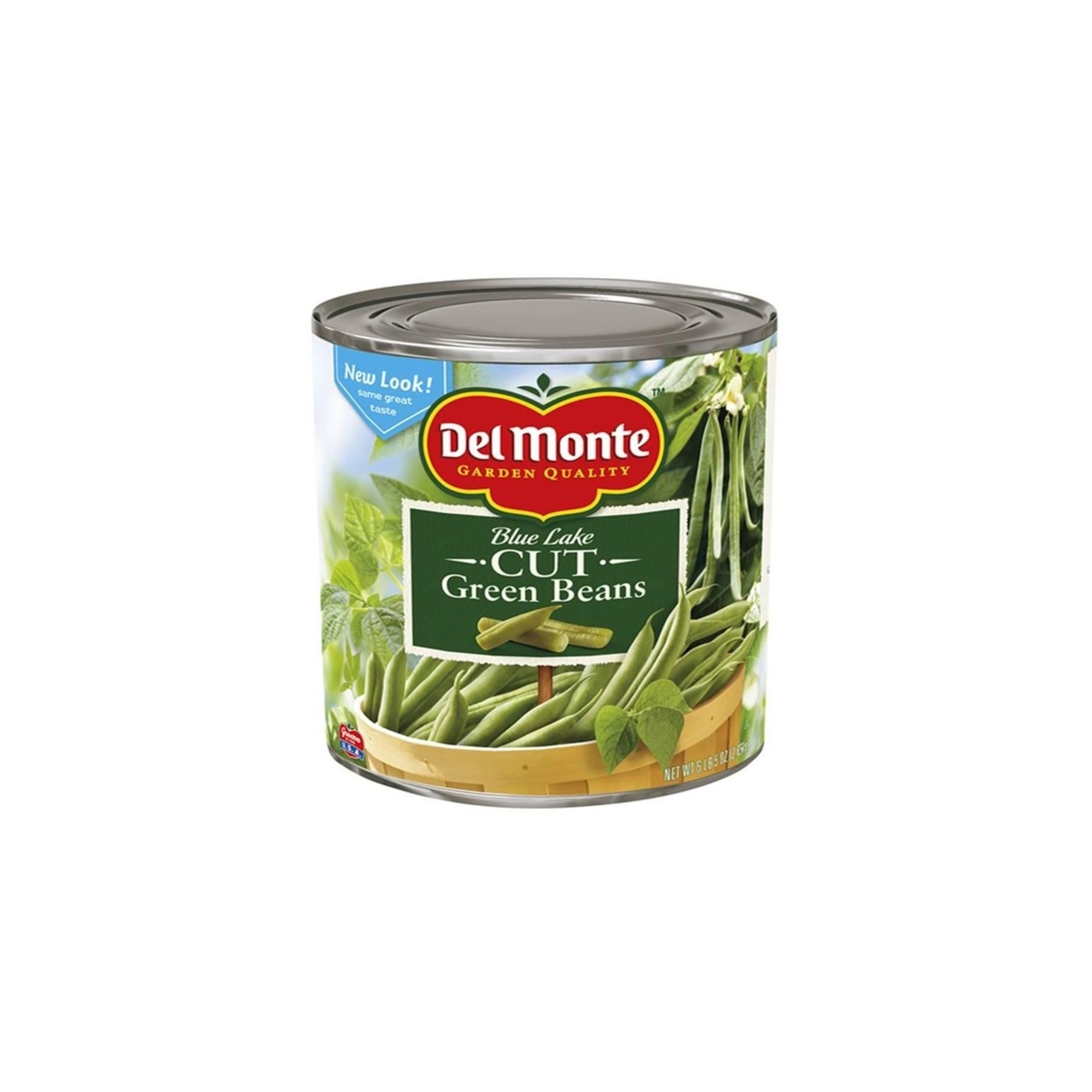 Del Monte Fancy Cut Green Beans - 101 Ounce