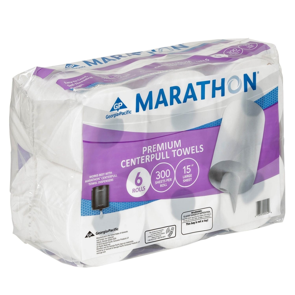 Marathon CenterPull Towels - 6 Rolls
