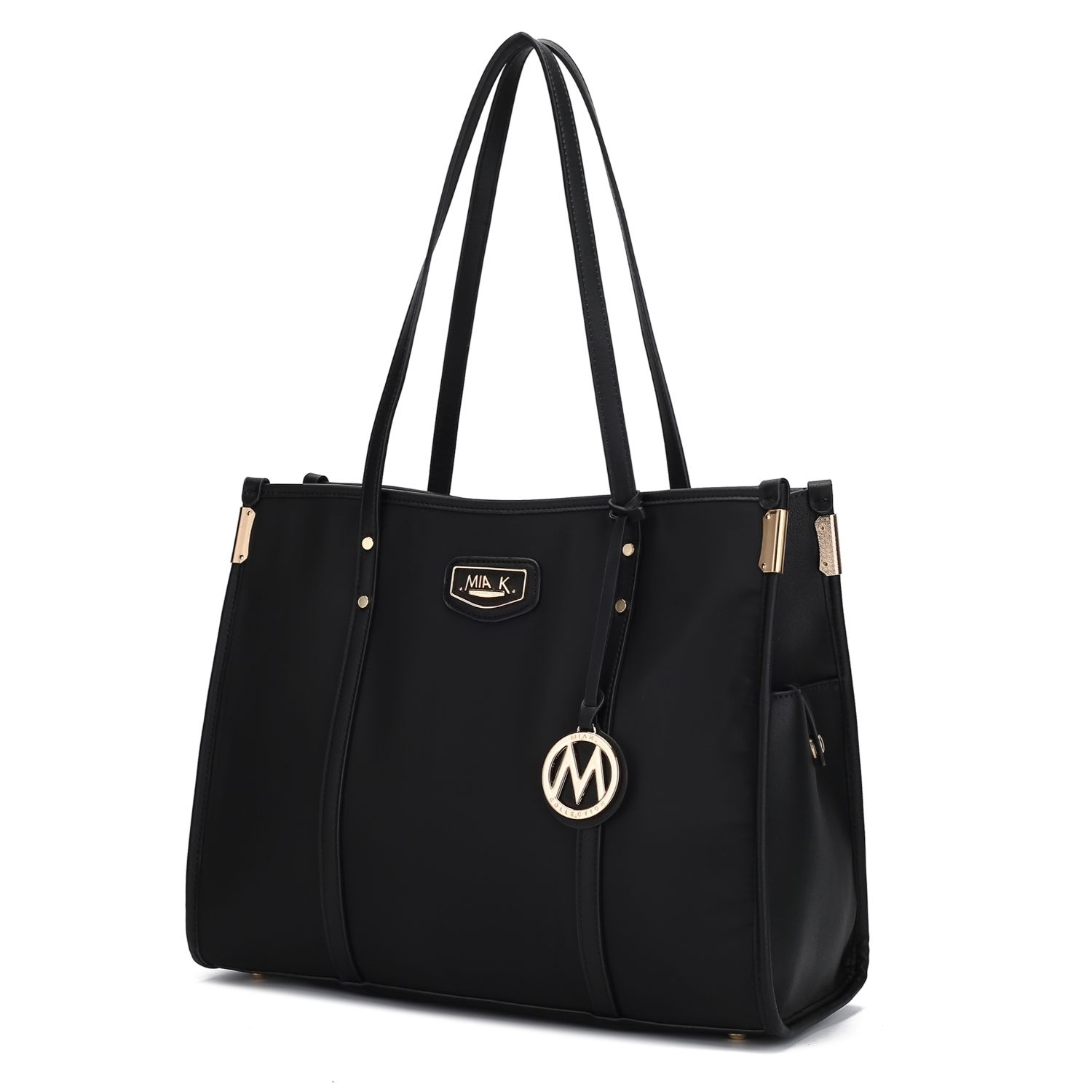 MKF Collection Kindred Oversize Tote Handbag By Mia K. - Black Black