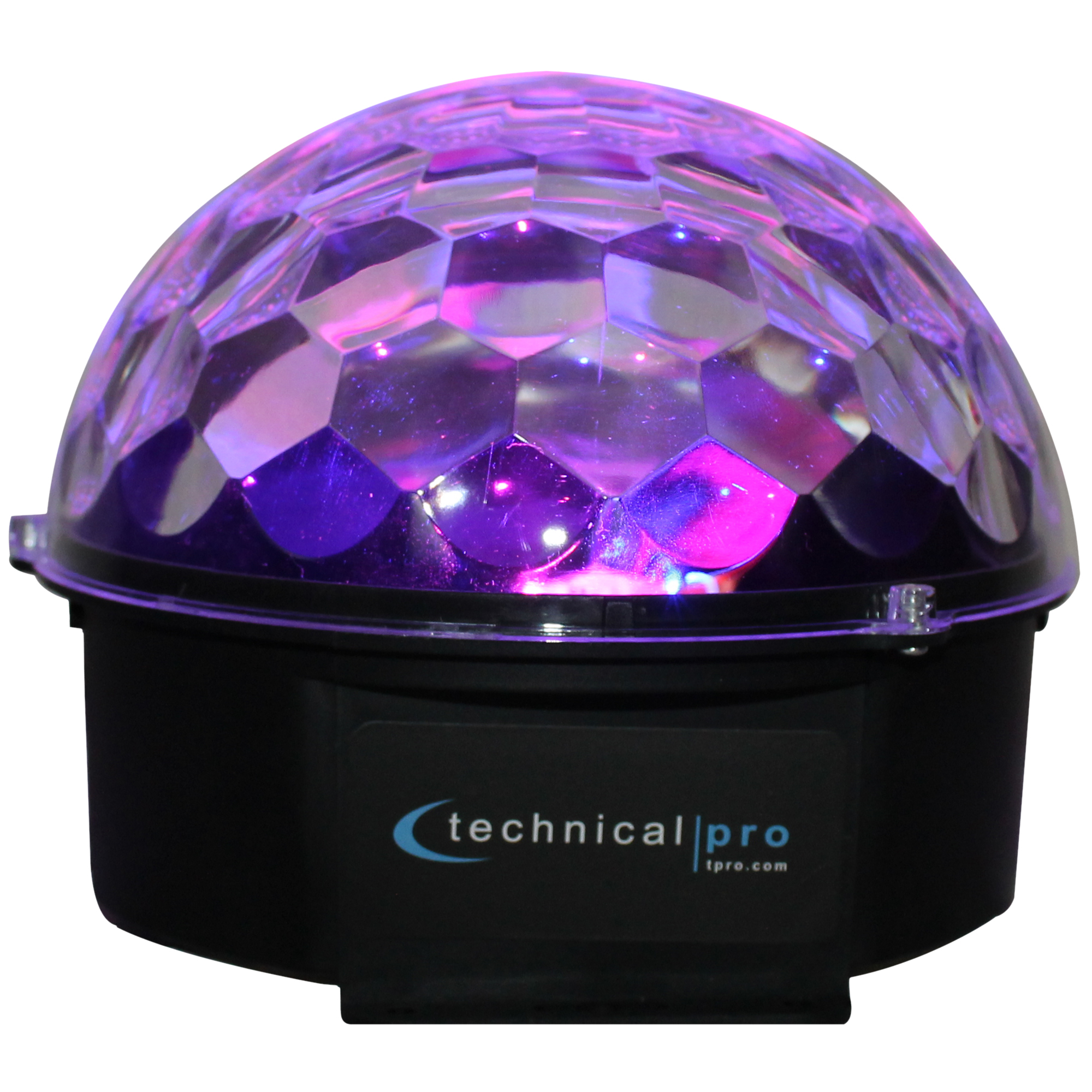 Technical Pro Rotating LED DJ Light, With 4 Selectable Color Patterns, For Club/Party Like Feel, Included Mounting Brackets & Power Cord