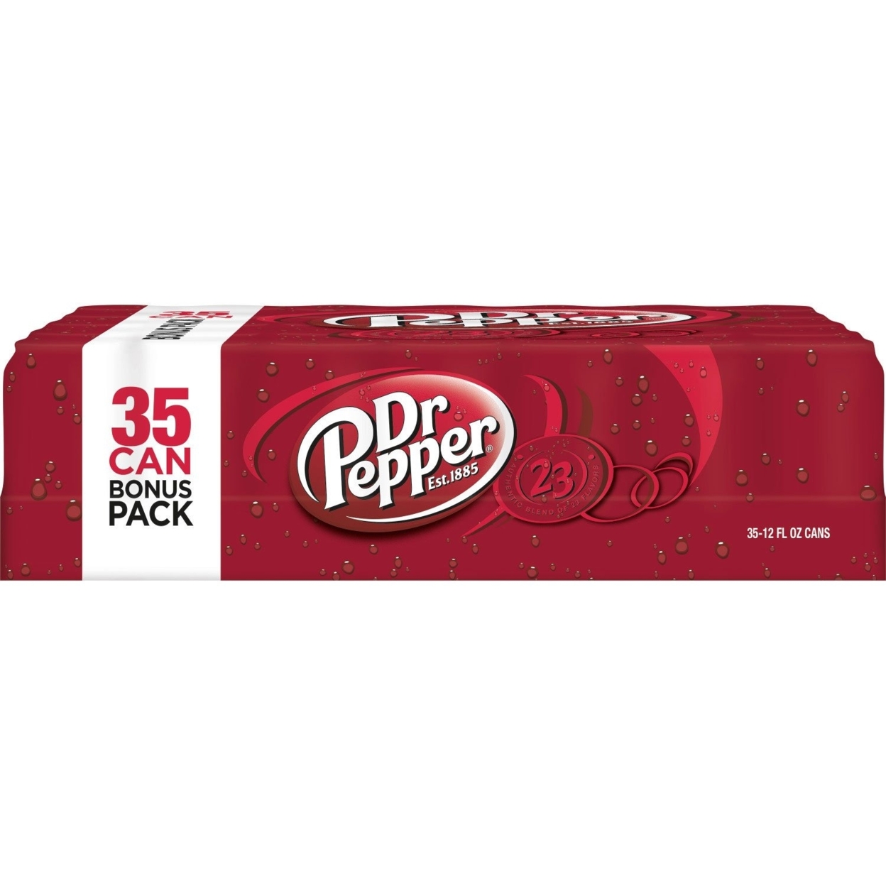 Dr Pepper Cans, 12 Fluid Ounce (35 Pack)