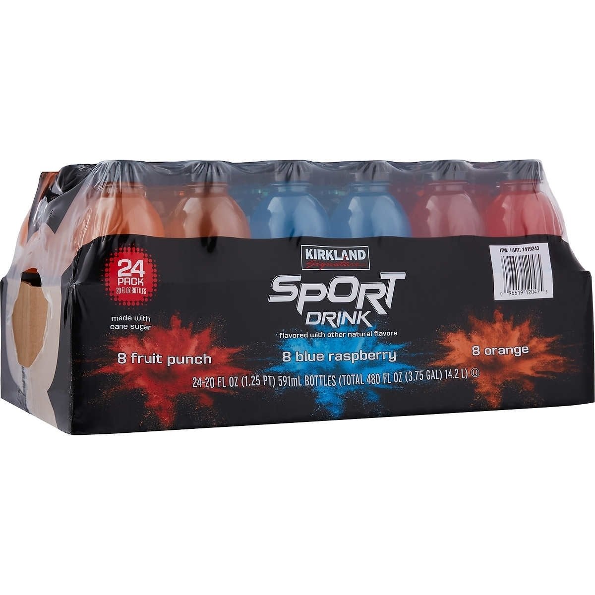 Kirkland Signature Sports Drink Variety, 20 Ounce (24 Count)