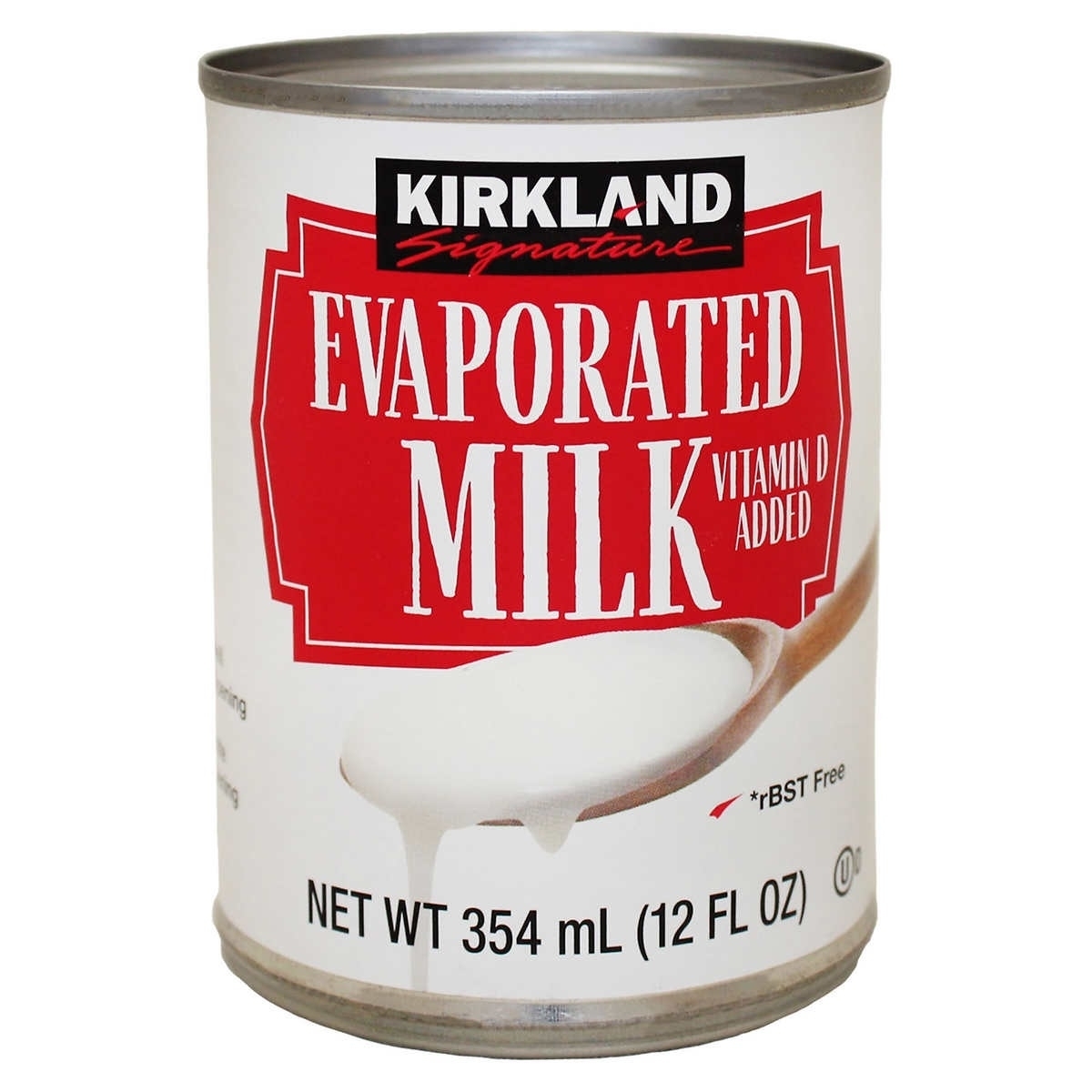 Kirkland Signature Evaporated Milk, 12 Fluid Ounce (12 Count)