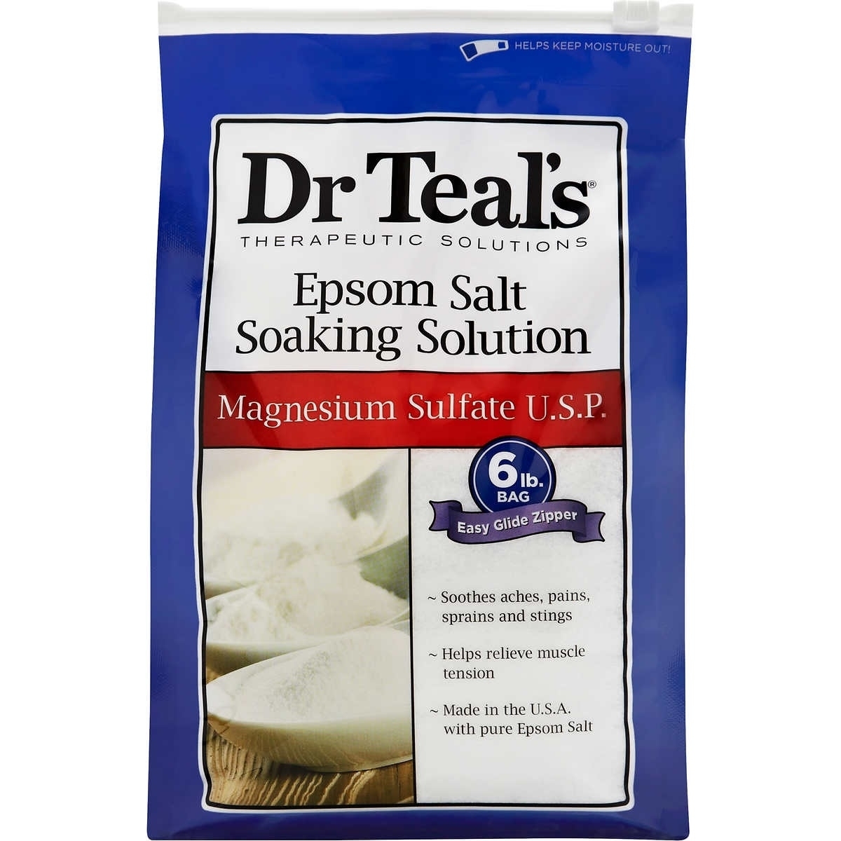 Dr. Teal's Epsom Salt, 6 Pounds (2 Count)