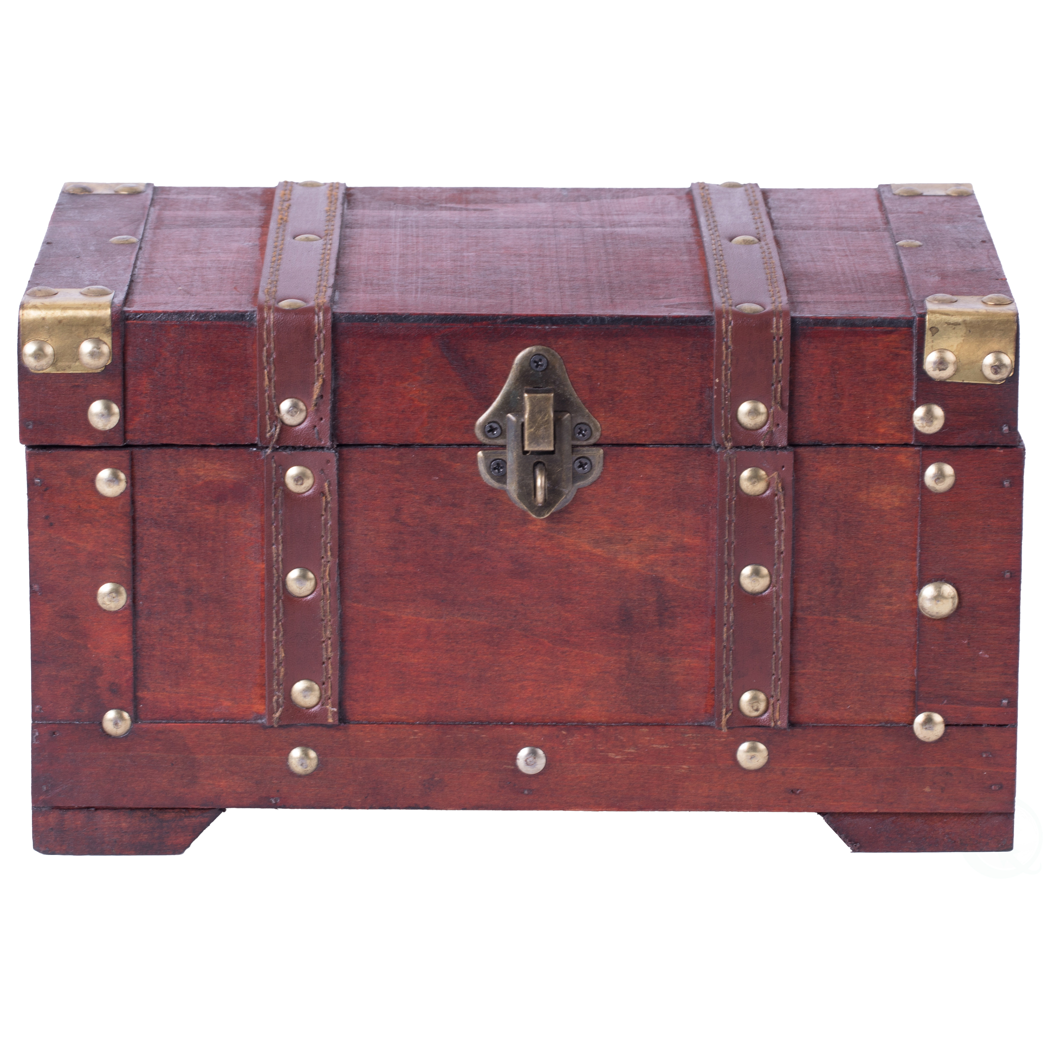 Antique Style Wooden Small Trunk