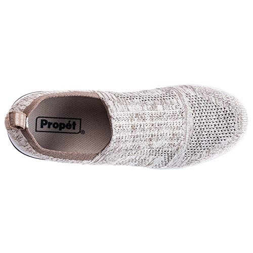 PropÃ©t Women's TravelActiv Stretch Boat Shoe TAUPE - TAUPE, 6.5 X-Wide