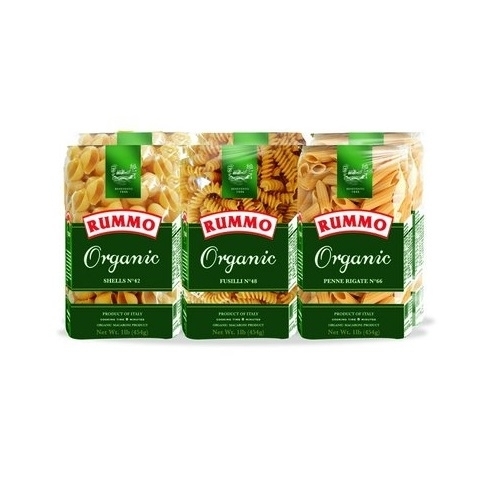 Rummo Organic Short Range Pasta, 1 Pound (Pack Of 6)