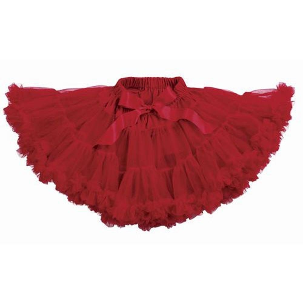 Bearington, Red Color Pretty Petticoat, Size-XS , For Age Group 6-12 Months, Best For Baby Girls On Party Occasion