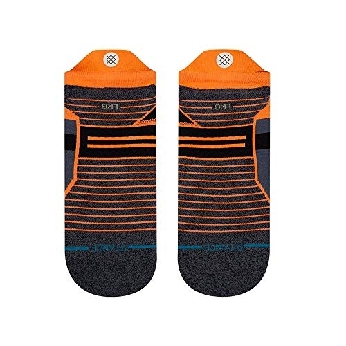 Stance Unisex Slats Running Ankle Sock Neon Orange - A248A21SLA-NOO - NEONORANGE, MD (Men's Shoe 6-8.5, Women's Shoe 8-10.5)