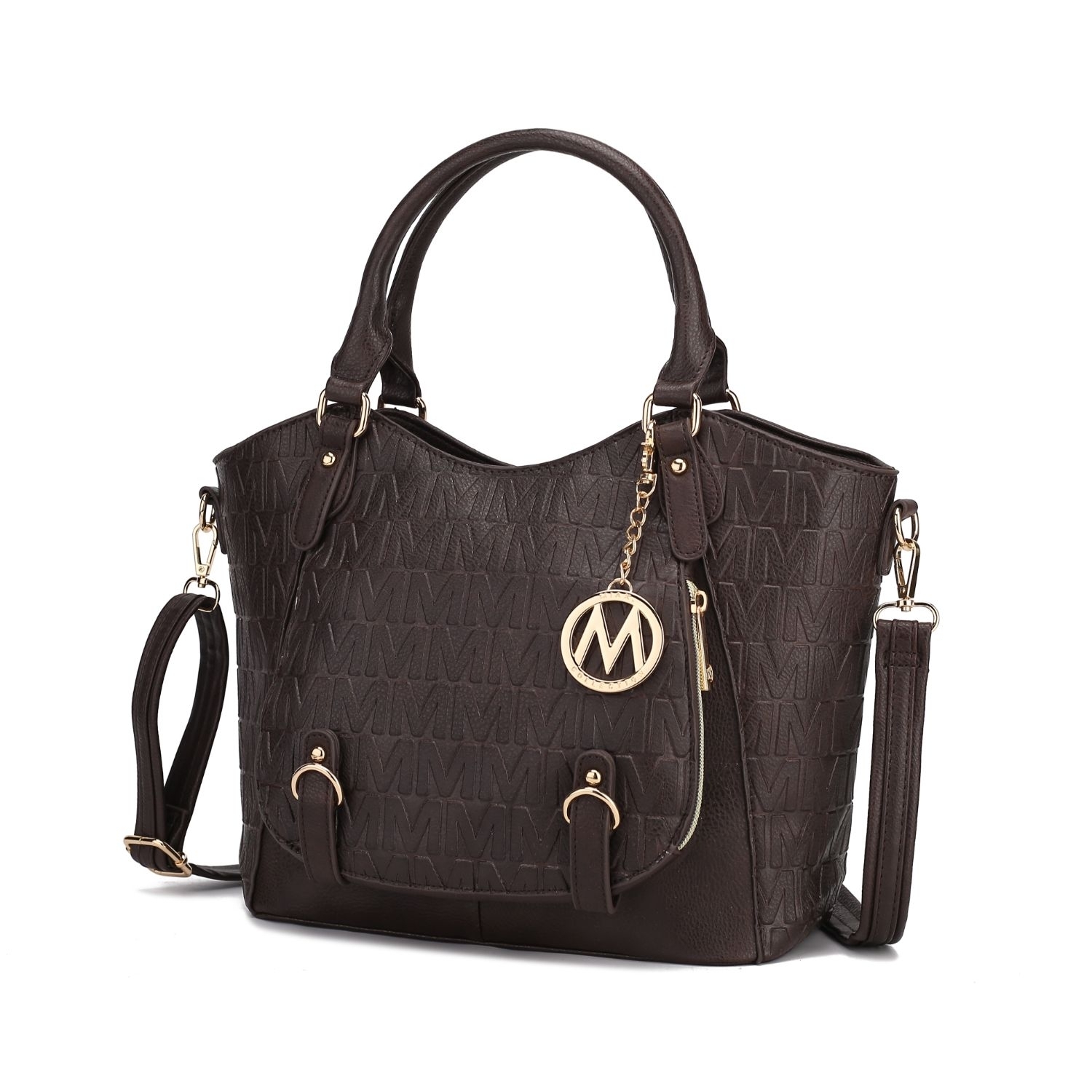 MKF Collection Melissa Tote Handbag By Mia K. - Chocolate