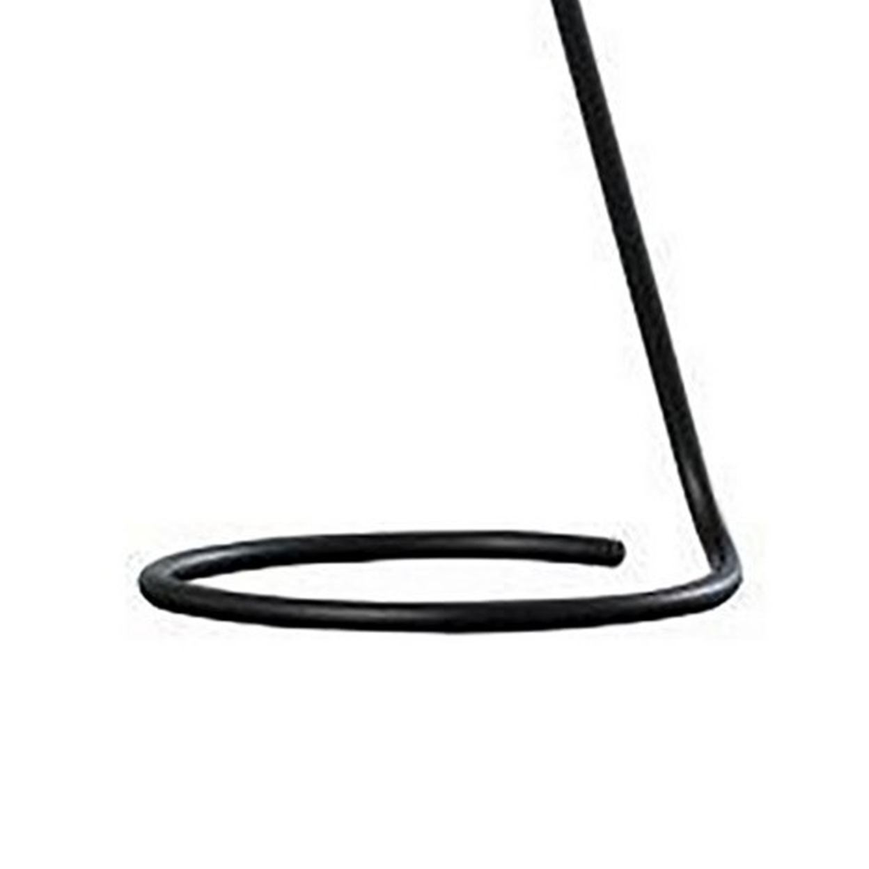 Desk Lamp With Pendulum Style And Flat Saucer Shade, Black- Saltoro Sherpi
