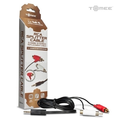 3.5mm RCA Stereo Splitter Cable - Tomee