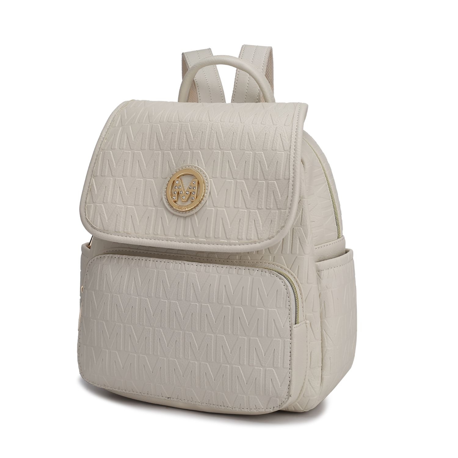 MKF Collection Samantha Backpack By Mia K. - Beige