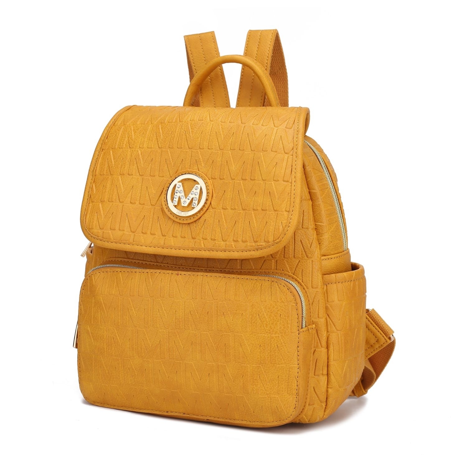 MKF Collection Samantha Backpack By Mia K. - Mustard