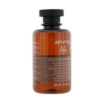 Apivita Oily Dandruff Shampoo With White Willow & Propolis (For Oily Scalp) 250ml/8.45oz