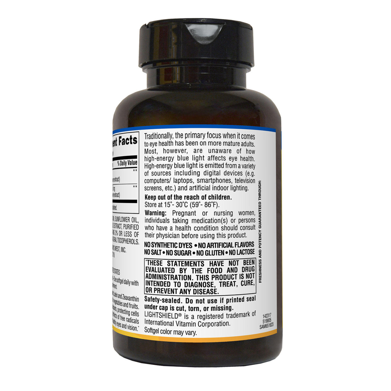 Member's Mark Lutein 25mg Zeaxanthin 5mg (150 Count)