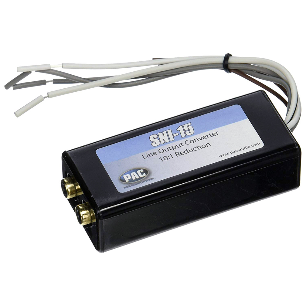 PAC SNI-15 Line Out Converter For Adding Amplifier To Factory Radio