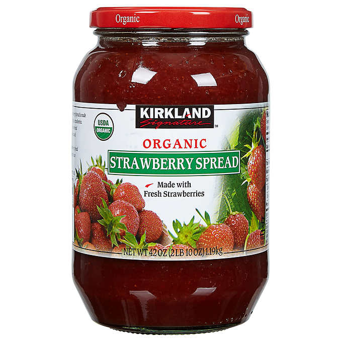 Kirkland Signature Organic Strawberry Spread, 42 Ounce