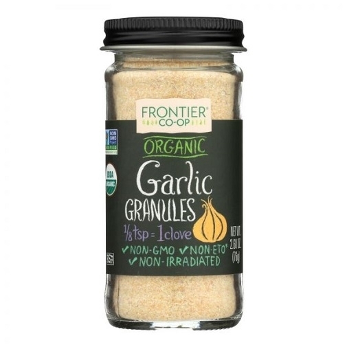 Frontier Organic Garlic Granules