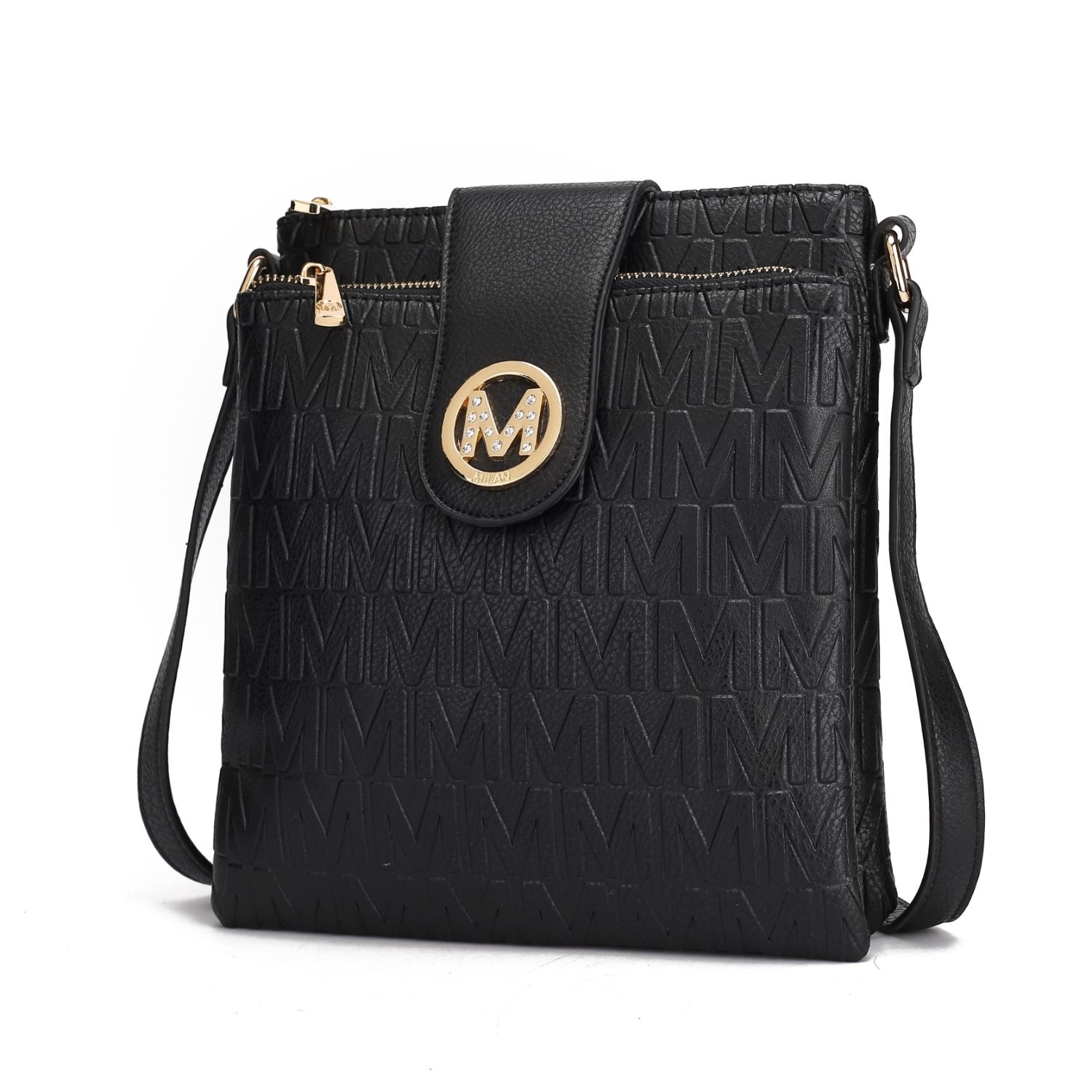 MKF Collection Sarah Crossbody Handbag By Mia K. - Beige