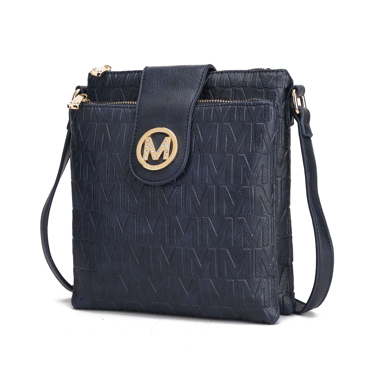 MKF Collection Sarah Crossbody Handbag By Mia K. - Navy