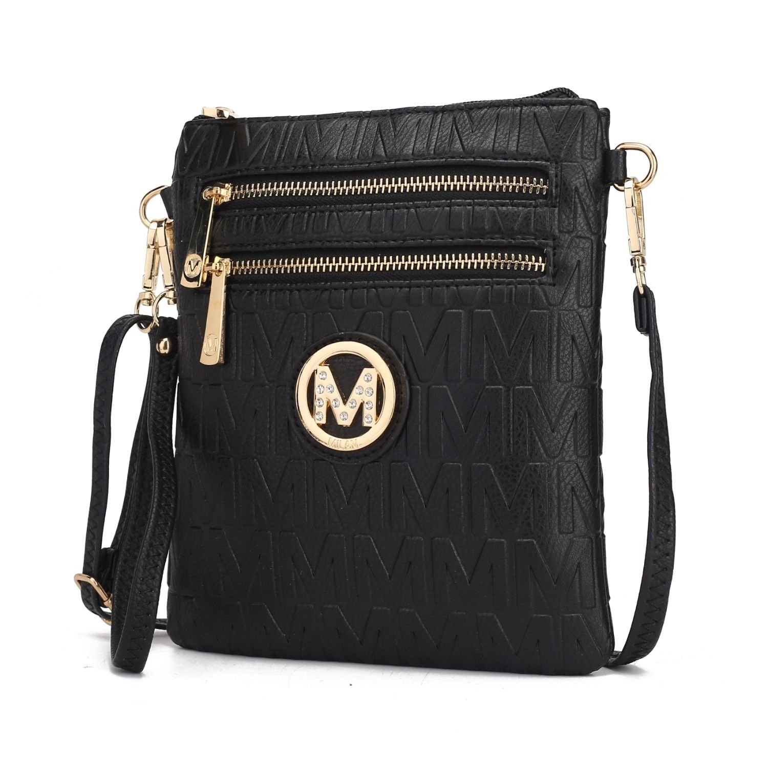 MKF Collection Scarlett Crossbody Handbag By Mia K. - Beige