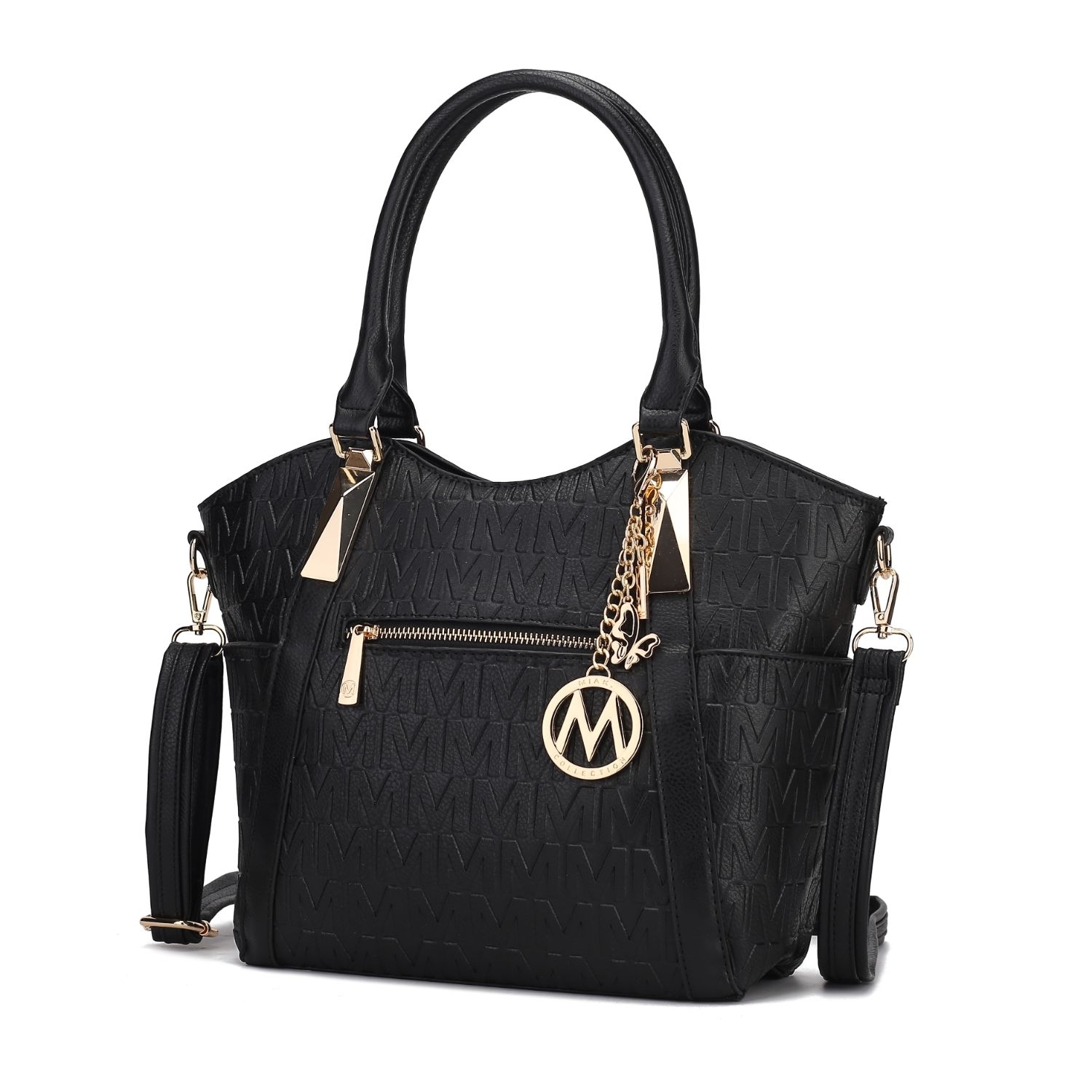 MKF Collection Lucy Tote Handbag By Mia K. - Black