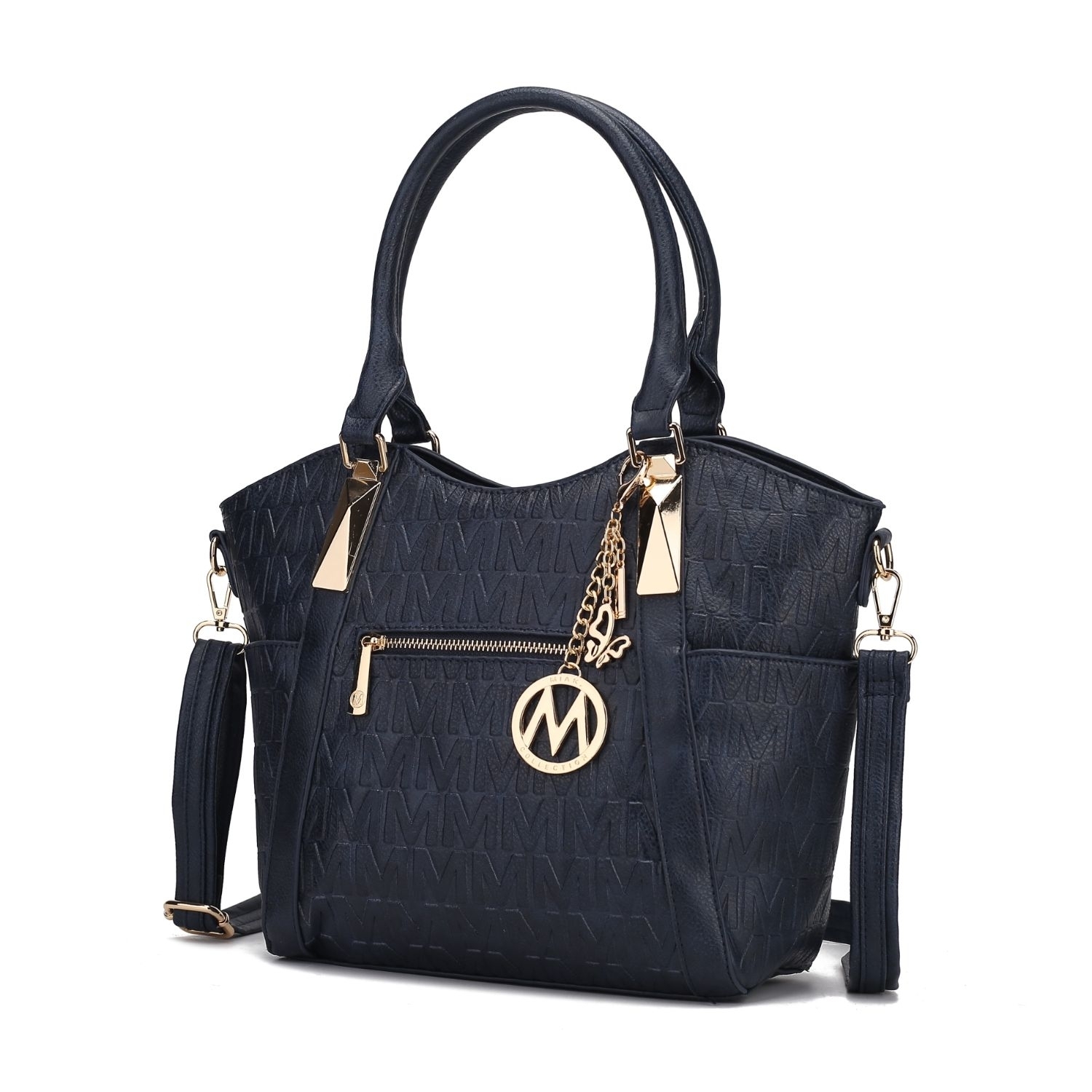 MKF Collection Lucy Tote Handbag By Mia K. - Navy