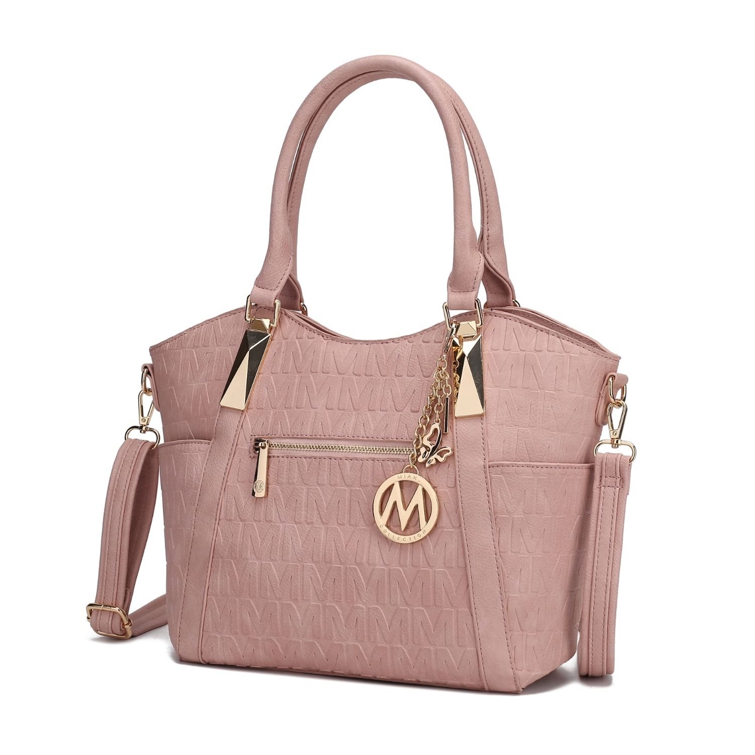 MKF Collection Lucy Tote Handbag By Mia K. - Rose Pink