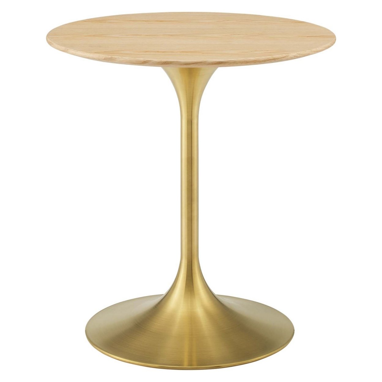 Lippa 28 Wood Dining Table, Gold Natural