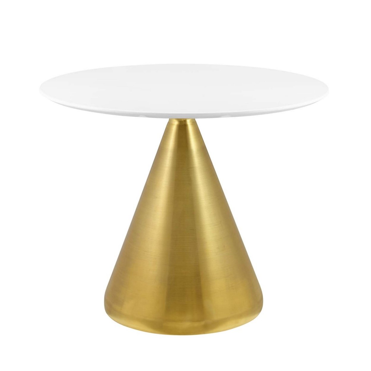 Tupelo 36 Dining Table, Gold White