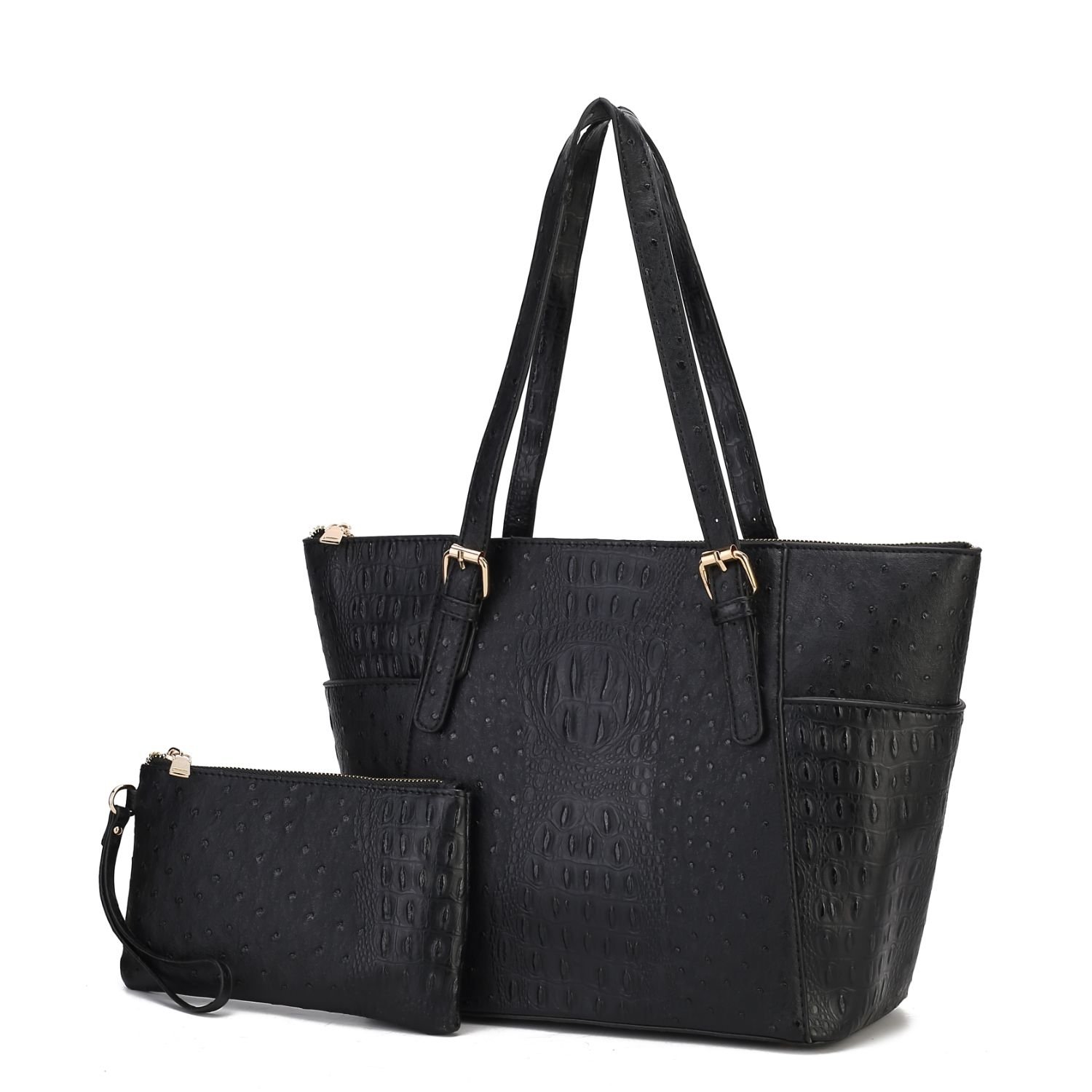 MKF Collection Tessa Tote Handbag By Mia K. - Black