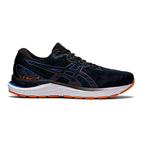 ASICS Men's Gel-Cumulus 23 Running Shoes Black/Reborn Blue - 1011B012-003 BLACK/REBORN BLUE - BLACK/REBORN BLUE, 9.5