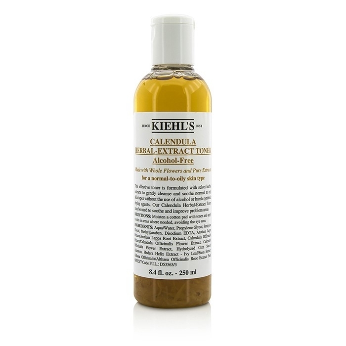 Kiehl's - Calendula Herbal Extract Alcohol-Free Toner - For Normal To Oily Skin Types(250ml/8.4oz)