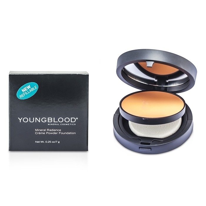 Youngblood - Mineral Radiance Creme Powder Foundation - # Rose Beige(10g/0.35oz)