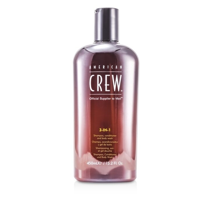 American Crew - Men 3-IN-1 Shampoo, Conditioner & Body Wash(450ml/15.2oz)