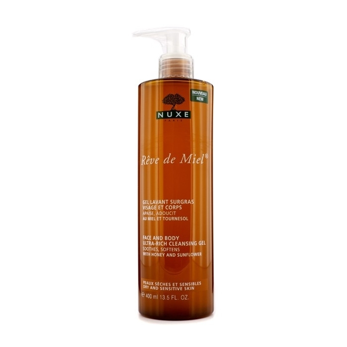 Nuxe - Reve De Miel Face & Body Ultra-Rich Cleansing Gel (Dry & Sensitive Skin)(400ml/13.5oz)