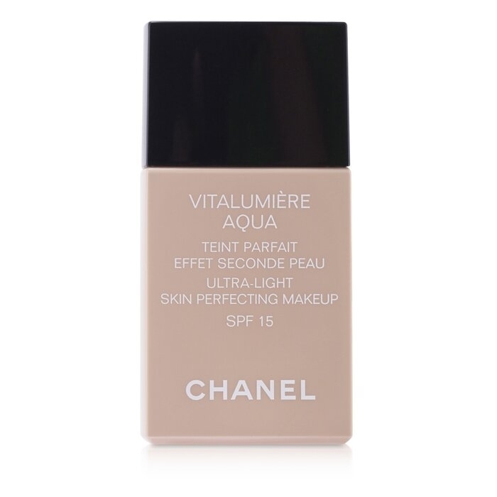 Chanel - Vitalumiere Aqua Ultra Light Skin Perfecting M/U SPF15 - # 20 Beige(30ml/1oz)