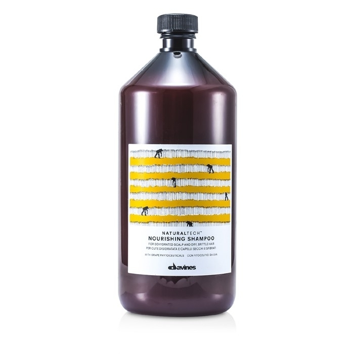 Davines - Natural Tech Nourishing Shampoo (For Dehydrated Scalp And Dry, Brittle Hair)(1000ml/33.81oz)