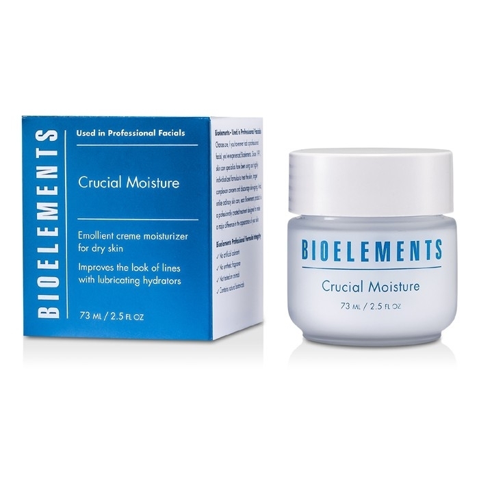 Bioelements - Crucial Moisture (For Very Dry, Dry Skin Types)(73ml/2.5oz)