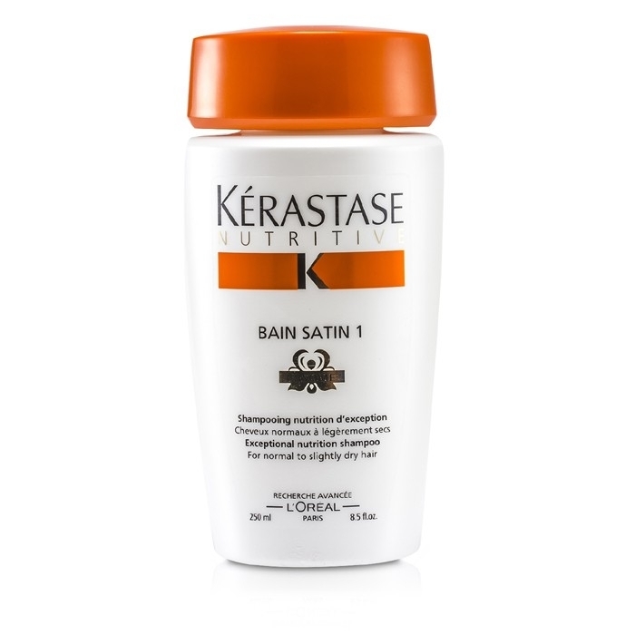 Kerastase - Nutritive Bain Satin 1 Exceptional Nutrition Shampoo (For Normal To Slightly Dry Hair)(250ml/8.5oz)