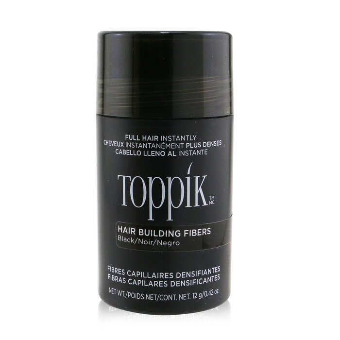 Toppik - Hair Building Fibers - # Black(12g/0.42oz)