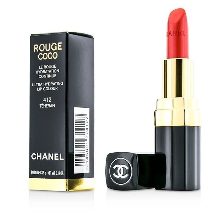Chanel - Rouge Coco Ultra Hydrating Lip Colour - # 412 Teheran(3.5g/0.12oz)