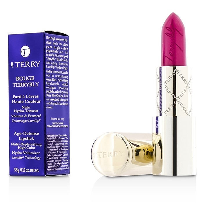 By Terry - Rouge Terrybly Age Defense Lipstick - # 504 Opulent Pink(3.5g/0.12oz)