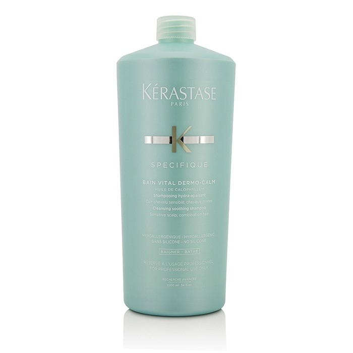 Kerastase - Specifique Bain Vital Dermo-Calm Cleansing Soothing Shampoo (Sensitive Scalp, Combination Hair)(1000ml/34oz)