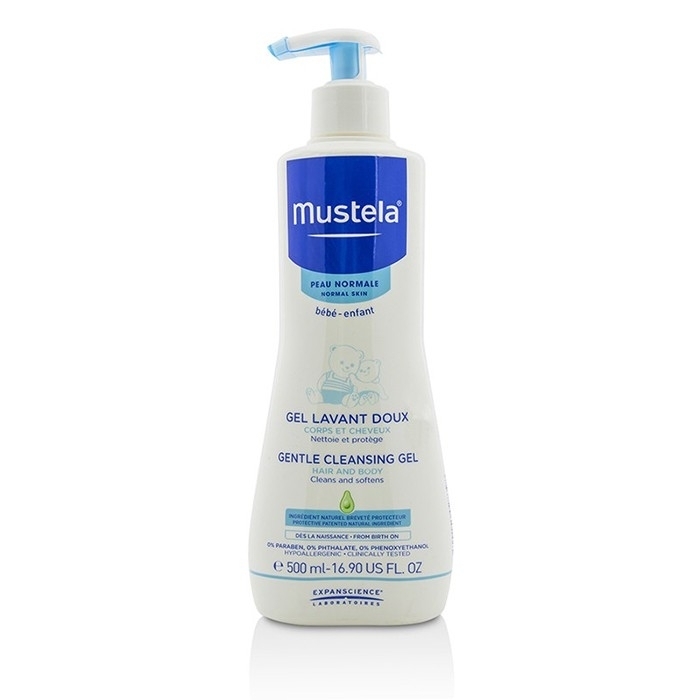 Mustela - Gentle Cleansing Gel - Hair & Body(500ml/16.9oz)