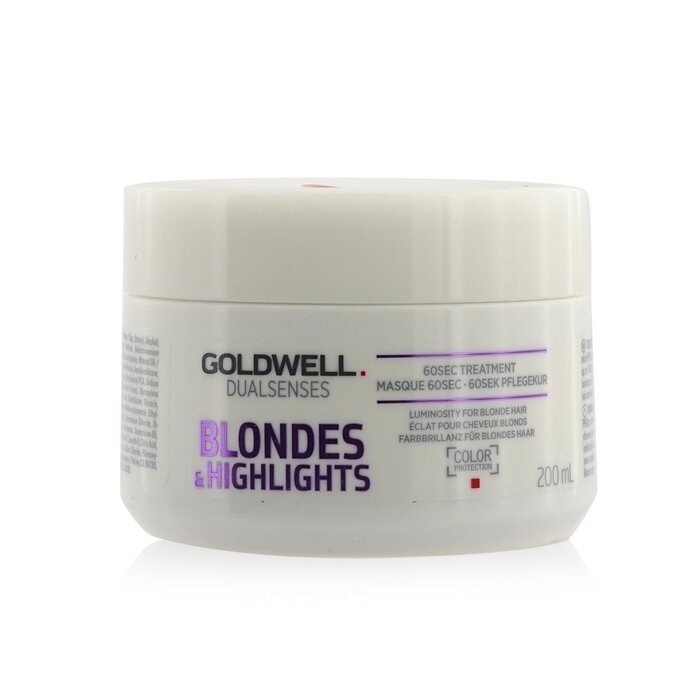 Goldwell - Dual Senses Blondes & Highlights 60SEC Treatment (Luminosity For Blonde Hair)(200ml/6.8oz)