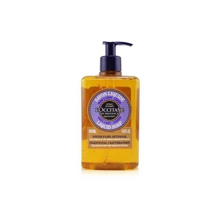 Lavender Liquid Soap For Hands & Body - 500ml/16.9oz
